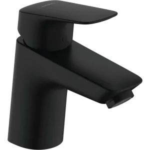 Akční Nabídka Hansgrohe Umyvadlová baterie Hansgrohe Logis s výpustí matná černá 71070670