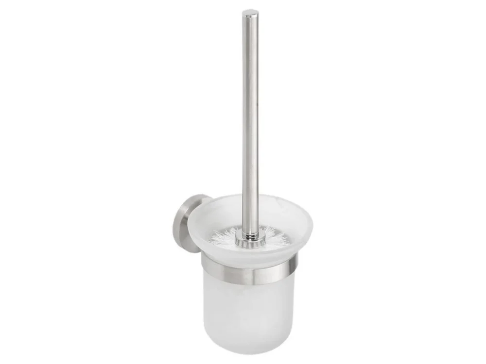 Nakupujte Hned Sapho X-STEEL WC štětka závěsná, mléčné sklo, nerez mat XS301
