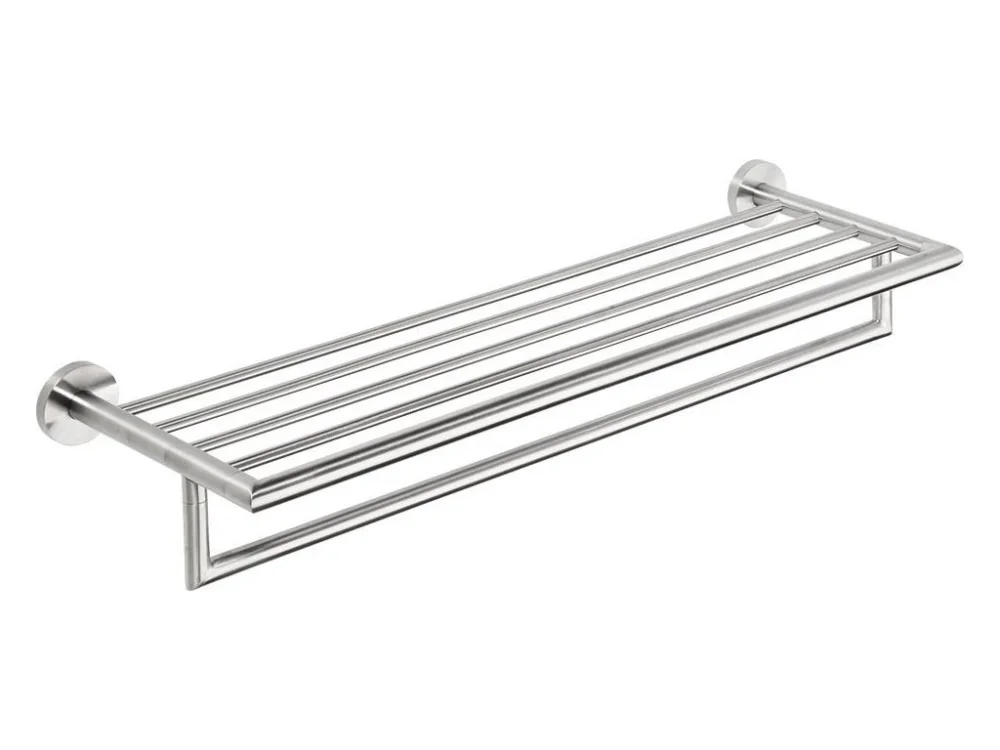 Akce Sapho X-STEEL polička na ručníky s hrazdou, nerez mat XS406