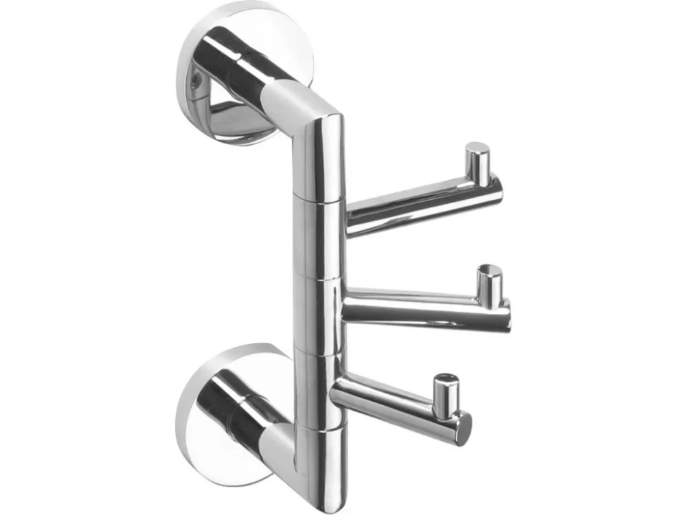 Ověřený Sapho X-ROUND trojháček otočný, chrom XR211
