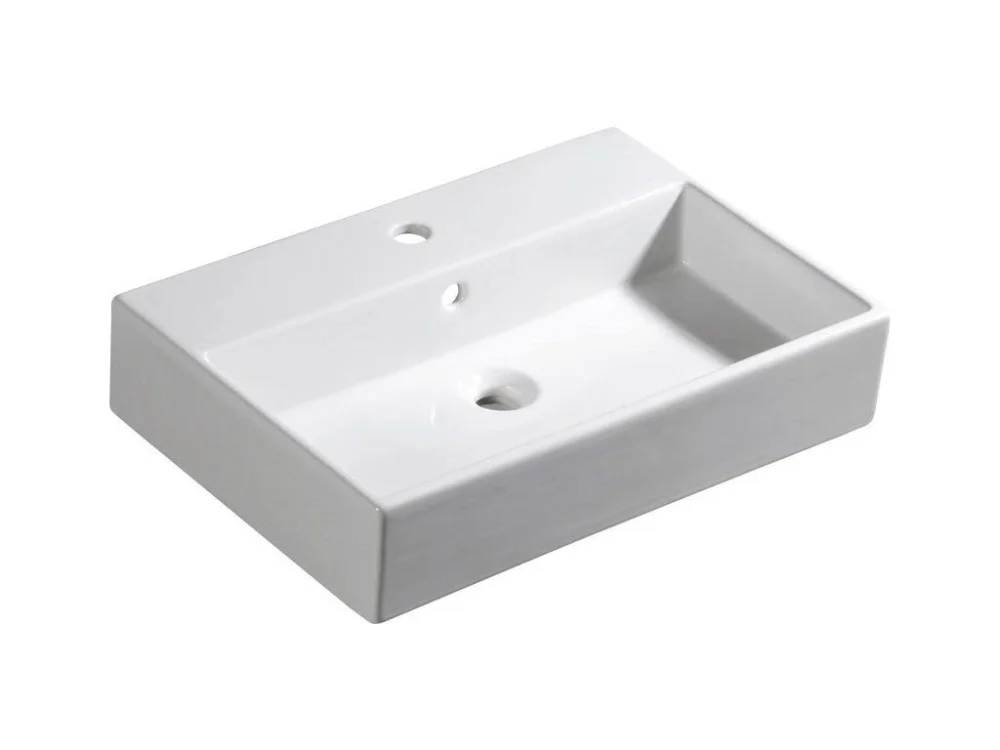 Finální Výprodej Isvea PURITY keramické umyvadlo 60x42cm, bílá 10PL50060