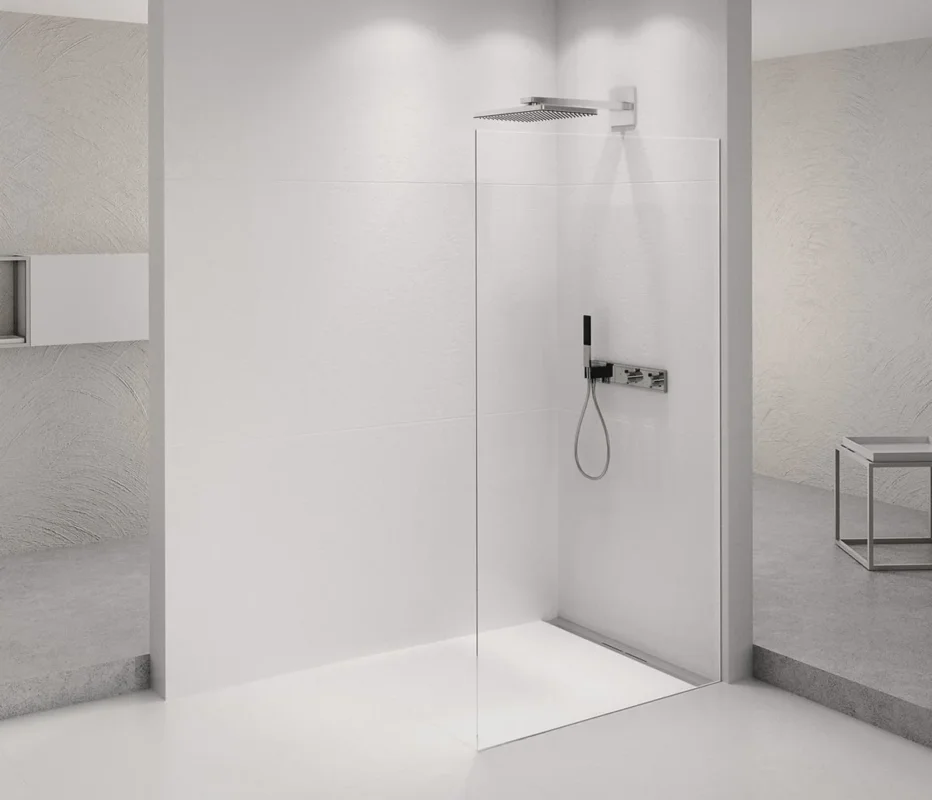 Omezená Nabídka Polysan Architex Chrom Sprchová Zástěna 1162mm, čiré Sklo