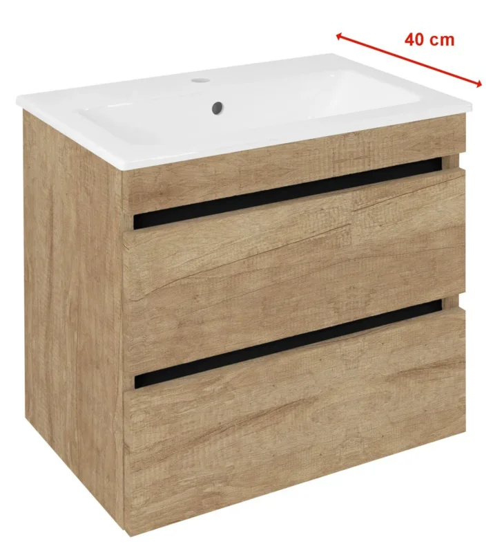 Koupit Online Sapho Ezara Umyvadlová Skříňka 58x54x39cm, Dub Alabama