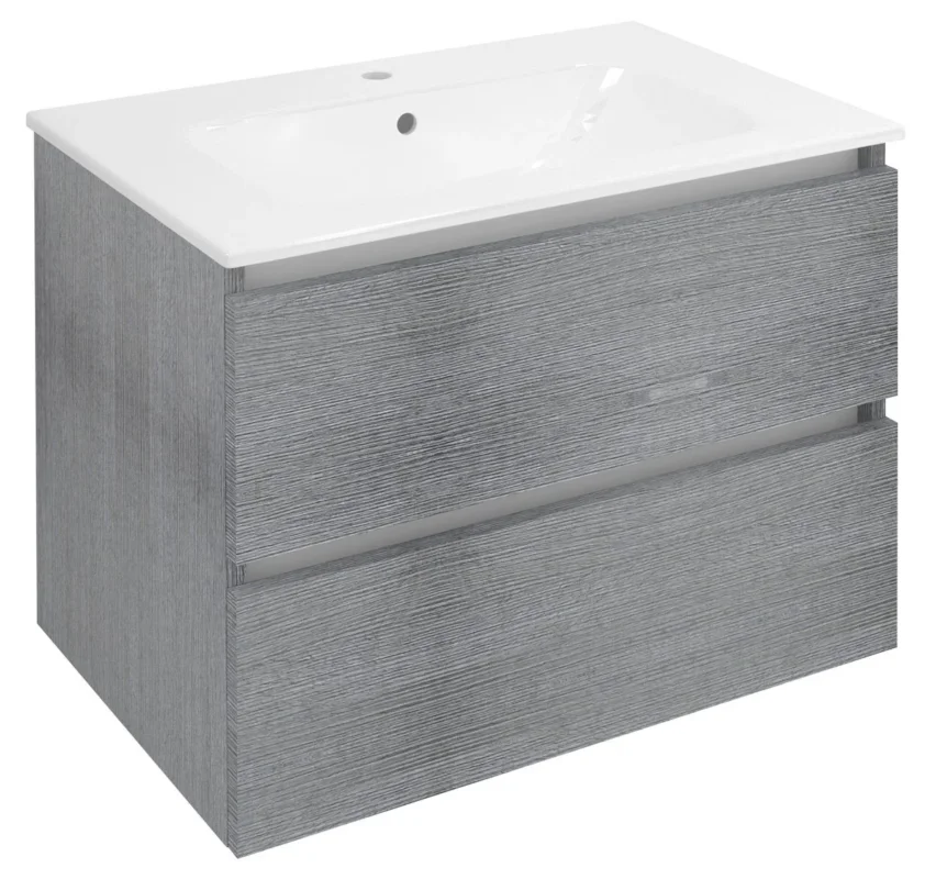 Must-Have Sapho Ezara Umyvadlová Skříňka 69,8x52x46cm, Dub Stříbrný