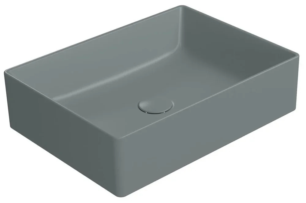Gsi Kube X Keramické Umyvadlo Na Desku, 50x37cm, Agave Mat Nejlepší Volba