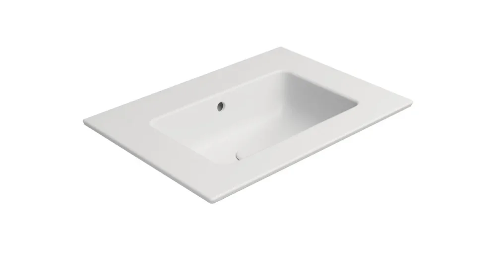 Gsi Pura Keramické Umyvadlo Slim 62x46cm, Bez Otvoru, Bílá Mat Objednat Nyní
