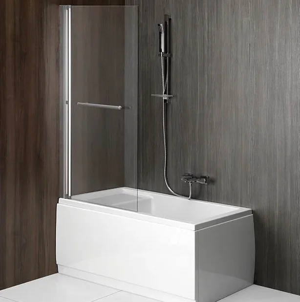 Polysan Rioni Vanová Zástěna S Pneumatickým Zdvihem, š. 710mm, Stříbrná, čiré Sklo Sezónní Sleva