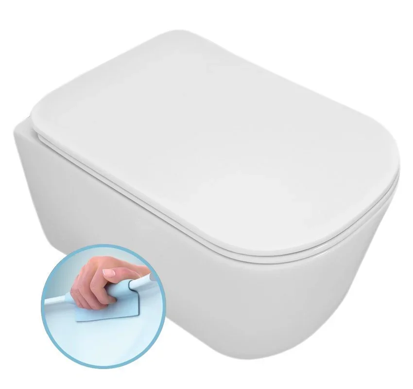 Značkový Kerasan Tribeca Závěsná Wc Mísa, Rimless, 35x54cm, Bílá