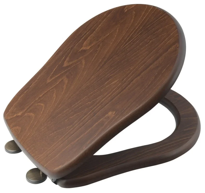 Expresní Doručení Kerasan Retro Wc Sedátko Soft Close, Ořech/bronz