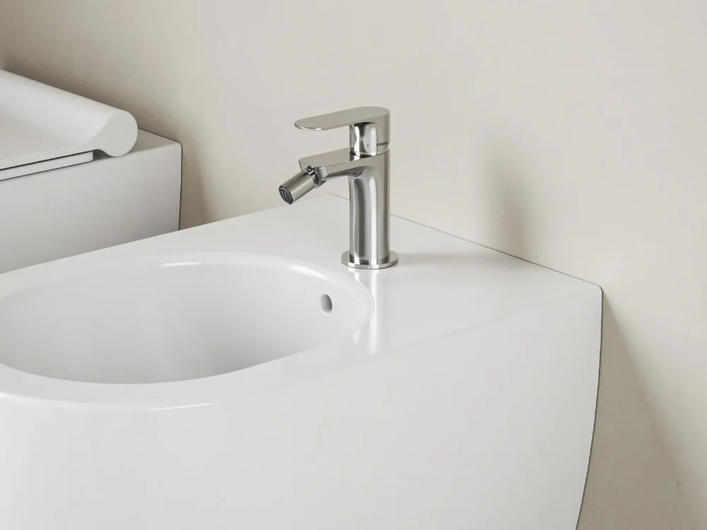 Nejlepší Volba Bidetová stojánková baterie Eleganta - EL 056.00CR Bidetová stojánková baterie 130 mm bez výpusti, chrom X070215