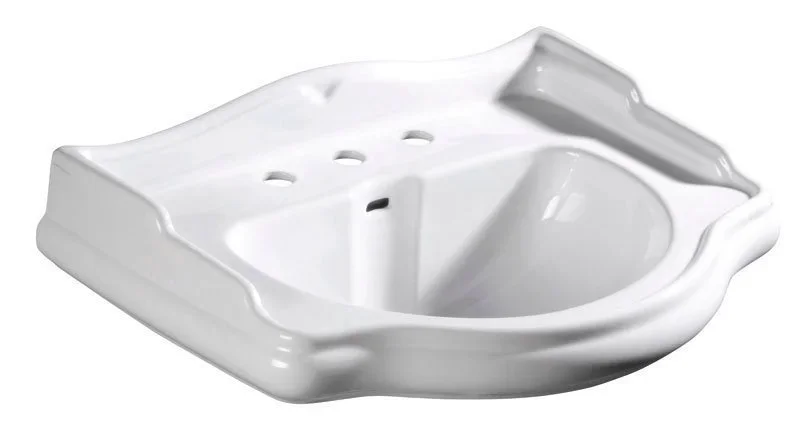 Kerasan Retro Keramické Umyvadlo 73x54cm, 3 Otvory, Bílá Horká Nabídka