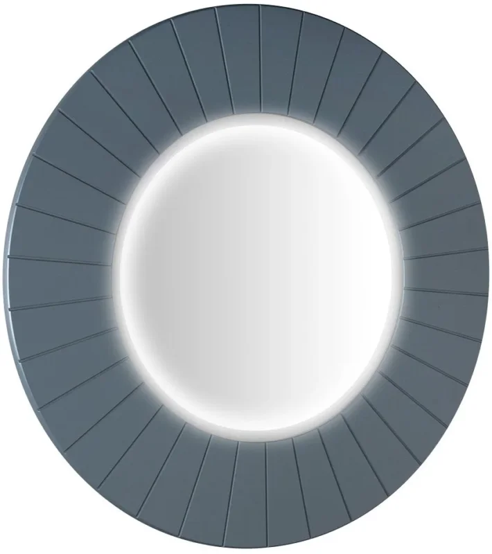 Sapho Lumiro Strip Kulaté Zrcadlo S Led Osvětlením V Rámu ø 90cm, Siena Akční Nabídka