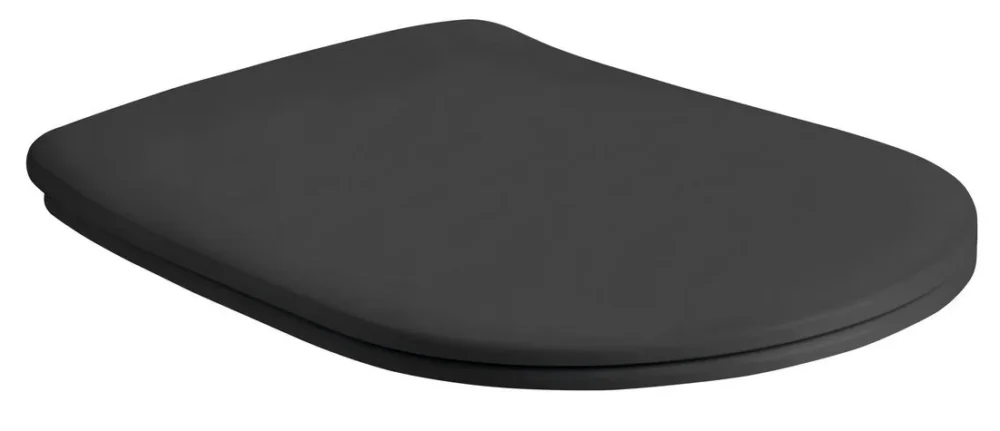 Cenový Hit Kerasan Nolita Wc Sedátko, Slim, Soft Close, černá Mat