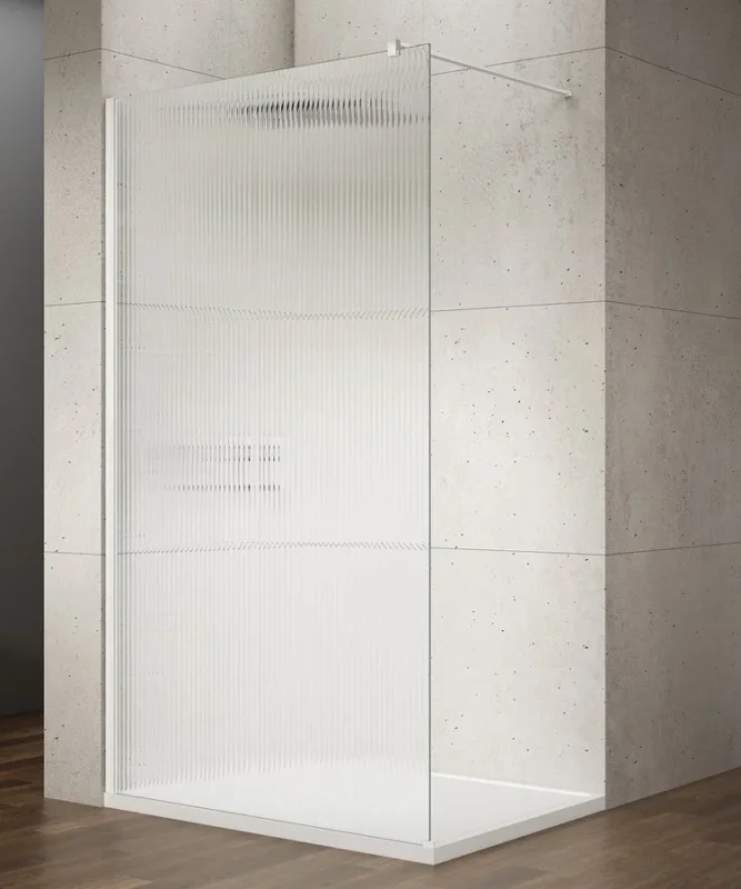Značkový Gelco Vario White Jednodílná Sprchová Zástěna K Instalaci Ke Stěně, Sklo Nordic, 1100 Mm