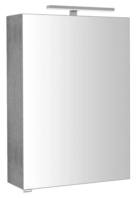 Sapho Riwa Galerka S Led Osvětlením, 50x70x17cm, Dub Stříbrný Must-Have