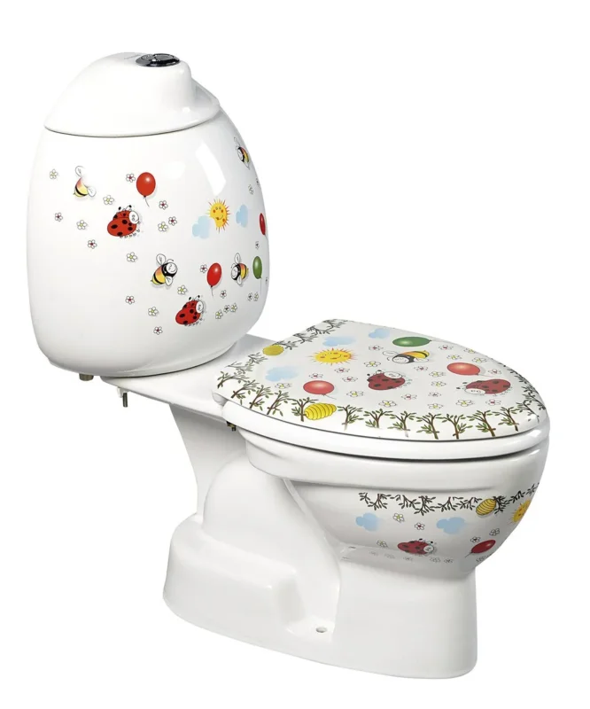Creavit Kid Wc Kombi Dětské, Spodní Odpad, Dekor Víkendová Akce