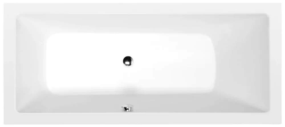 Cenový Hit Polysan Mimoa Obdélníková Vana 170x75x39cm, Bílá