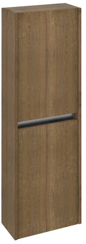 Vrácení Zdarma Sapho Nirona Skříňka Vysoká 40x140x20cm, 2x Dvířka, Levá/pravá, Dub Sherwood
