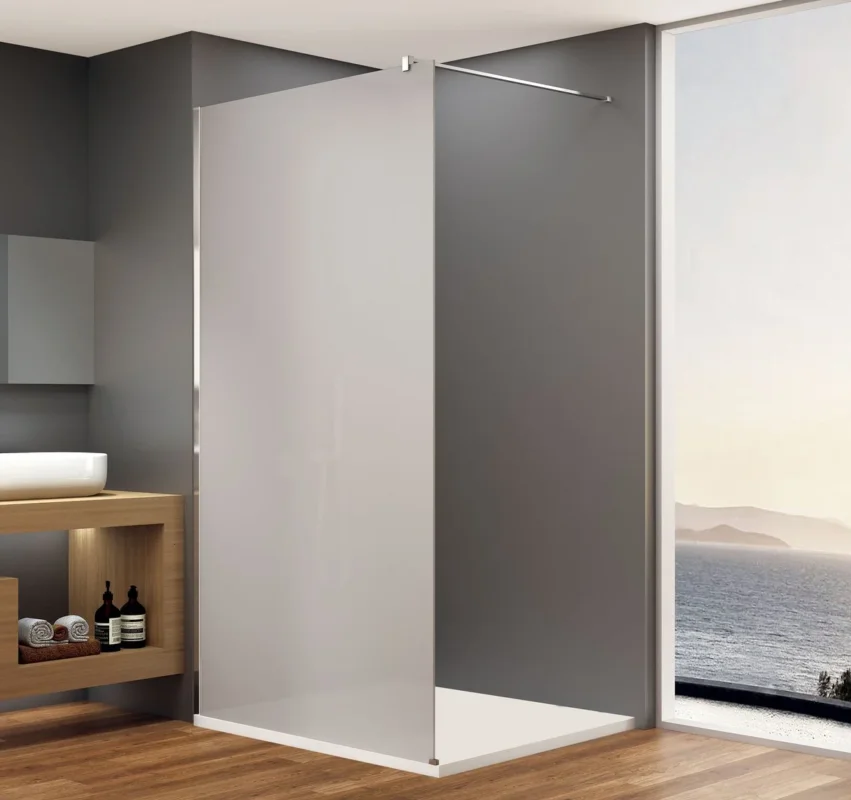 Bruckner Spitza Sprchová Zástěna Walk-in, 1000mm, Matné Sklo Odeslání Ihned