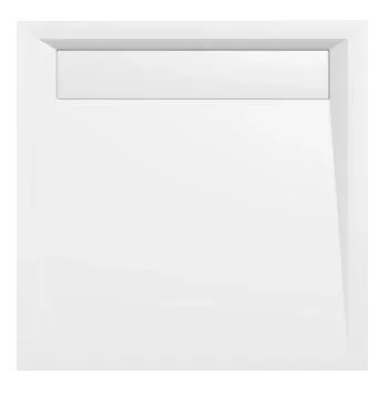 Polysan Arena Sprchová Vanička Z Litého Mramoru Se Záklopem, čtverec 90x90cm, Bílá Akční Nabídka