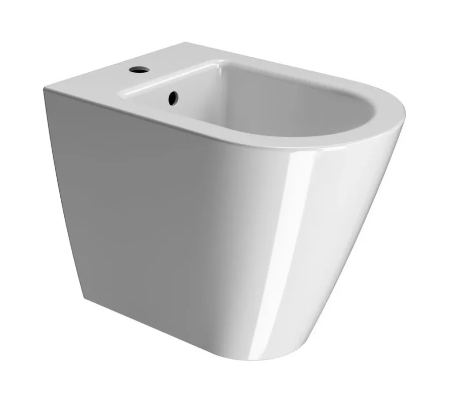 Gsi Kube X Bidet Stojící, 36x55cm, Bílá Extraglaze Koupit Online