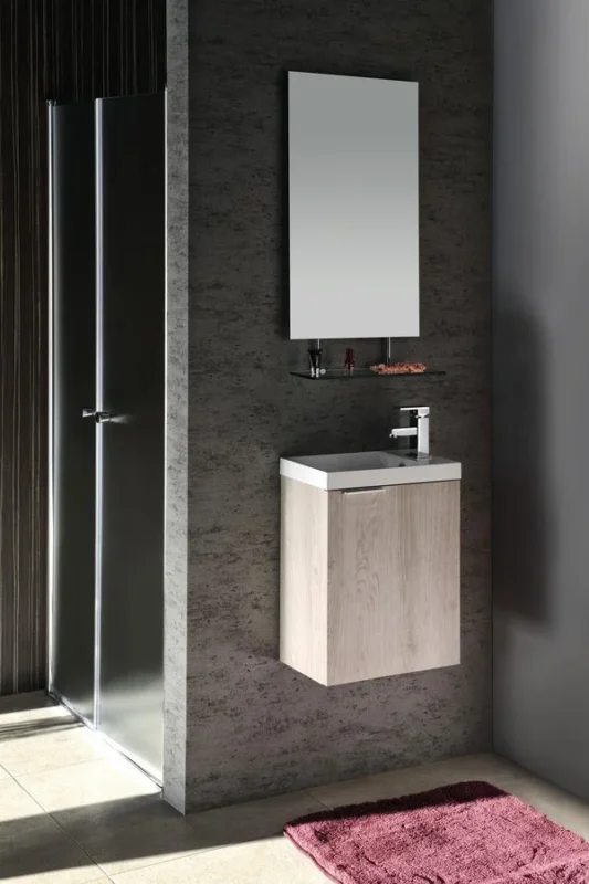 Oblíbený Sapho Koupelnový Set Latus X 40, Dub Mocca