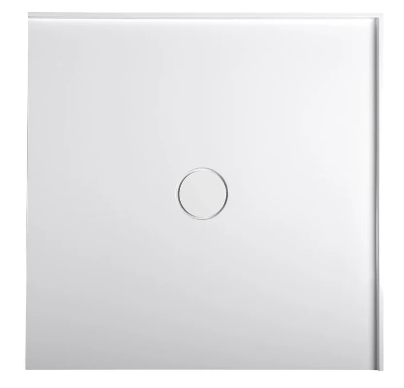 Polysan Mirai Sprchová Vanička Z Litého Mramoru, čtverec 90x90x1,8cm, Bílá Speciální Cena