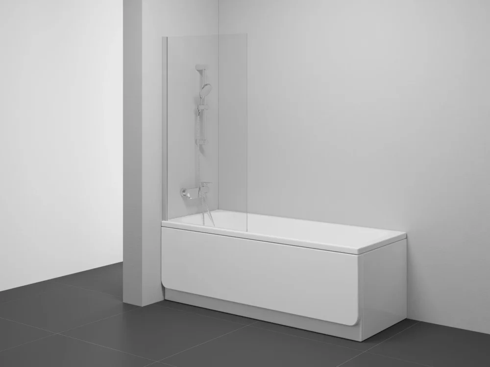 Bezpečná Platba Vanová zástěna NVS1 - NVS1 80, satin+transparent 7O840U00Z1