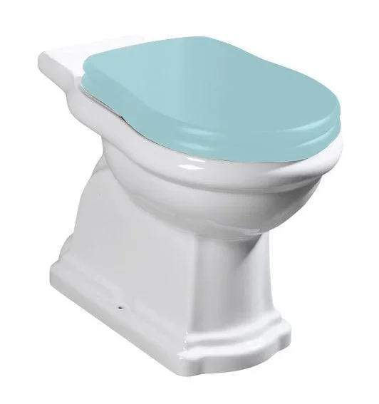 Nová Kolekce Kerasan Retro Wc Kombi Mísa 38,5x72cm, Zadní Odpad, Bílá