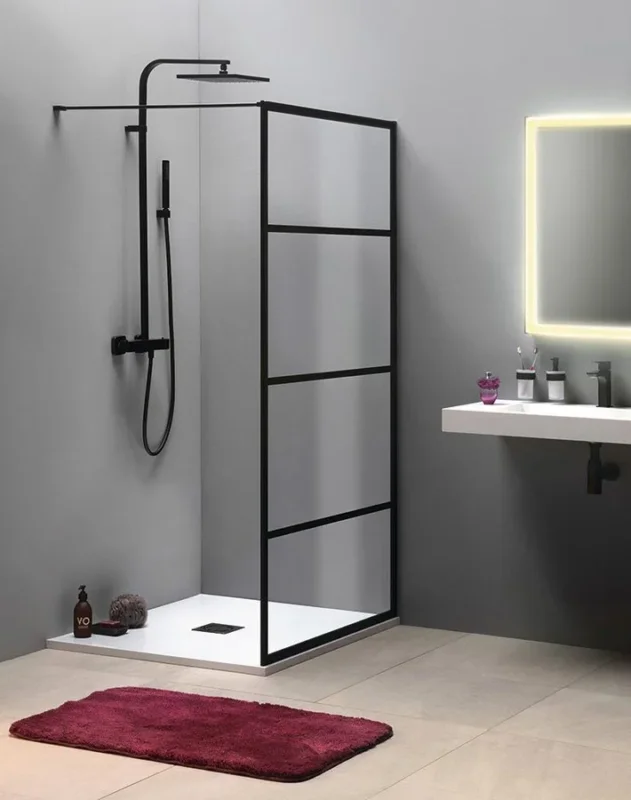 Gelco Cure Black Sprchová Zástěna 1100mm, čiré Sklo Nejprodávanější