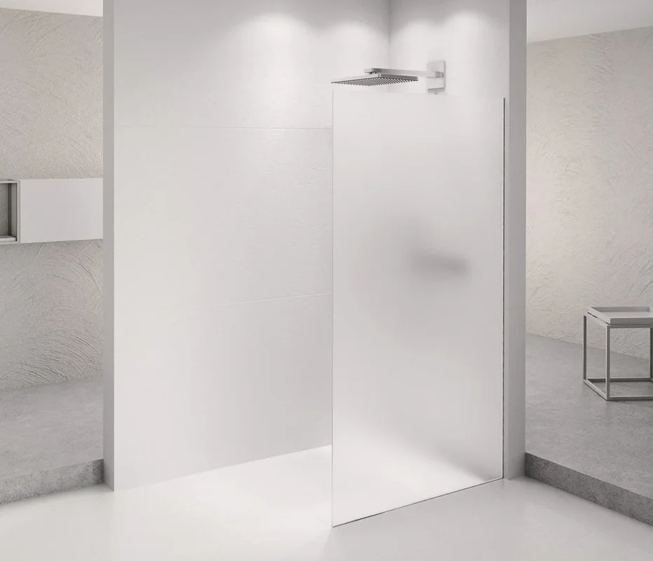 Sezónní Sleva Polysan Architex Chrom Sprchová Zástěna 862mm, Matné Sklo