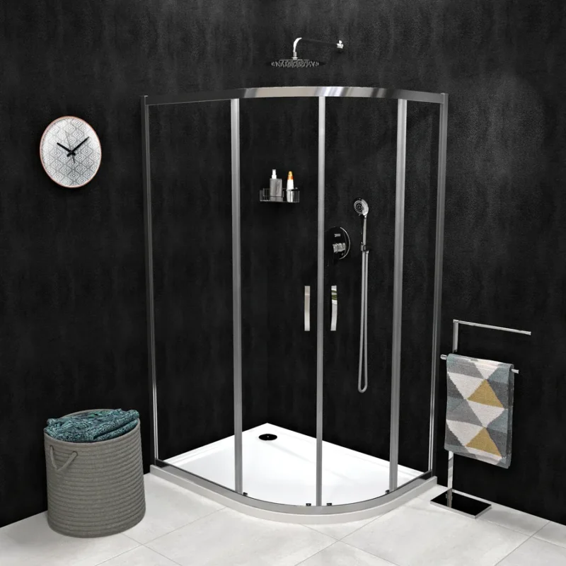 Gelco Sigma Simply čtvrtkruhová Sprchová Zástěna 1000x800 Mm, R550, L/r, čiré Sklo Nová Kolekce