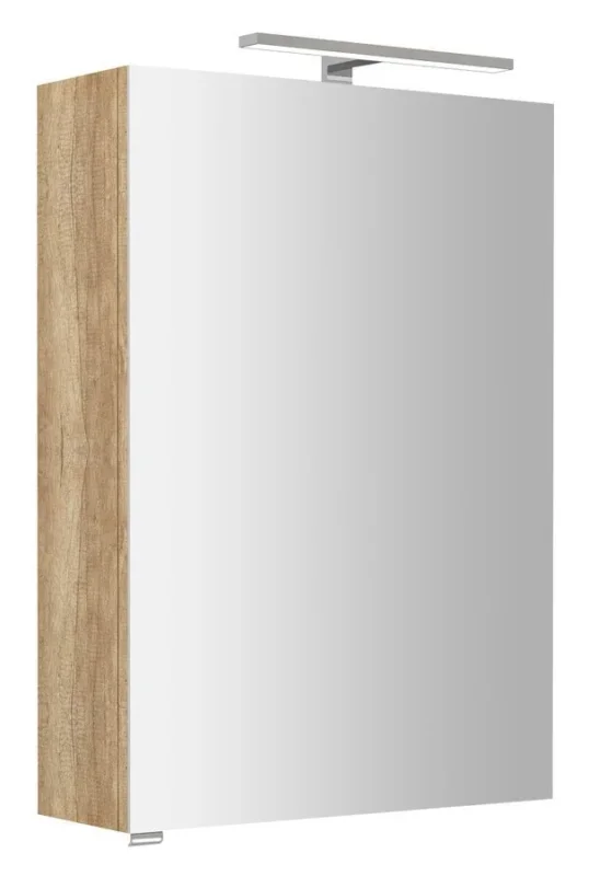 Zlevněný Sapho Riwa Galerka S Led Osvětlením, 50x70x17cm, Dub Alabama