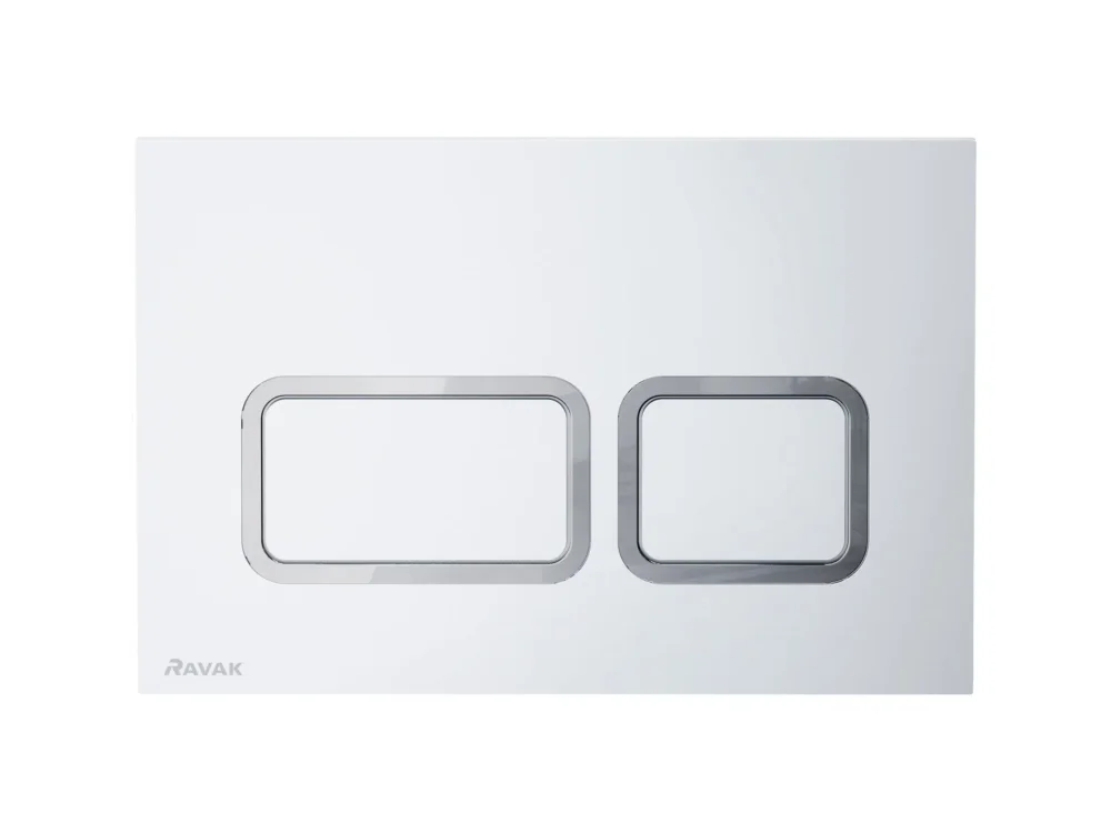 Kup Teď WC ovládací tlačítko Twin - WC tlačítko Twin, satin X01739