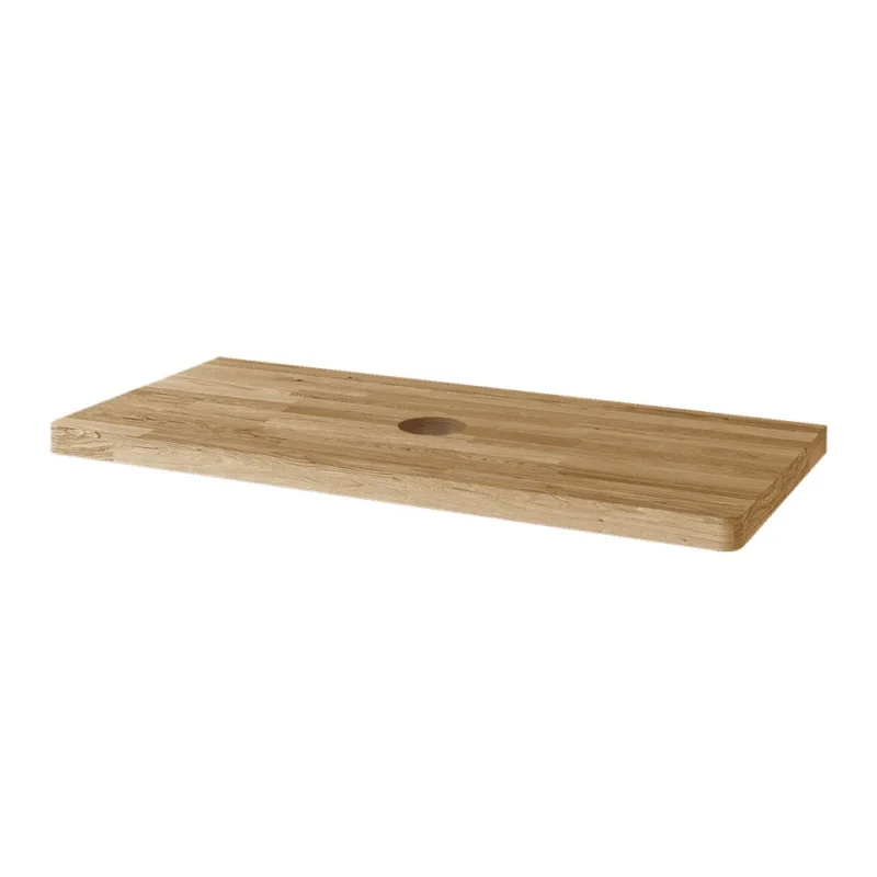 Levný Mereo Siena, Koupelnová Deska Na Skříňku, Dub Masiv, 100cm