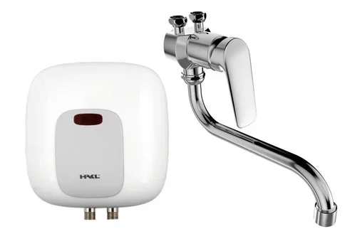 Průtokový Beztlakový Ohřívač Vody Hapl, Příkon 3,5 Kw, S Pákovou Stěnovou Baterií PO-HAPLSOL3115P18-3,5kW Finální Výprodej