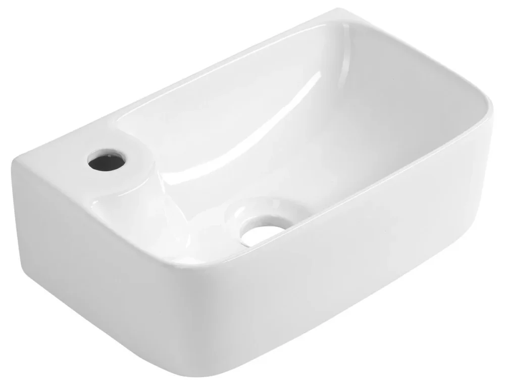 Aqualine Belle Keramické Umývátko 36x22cm, Bílá Super Cena