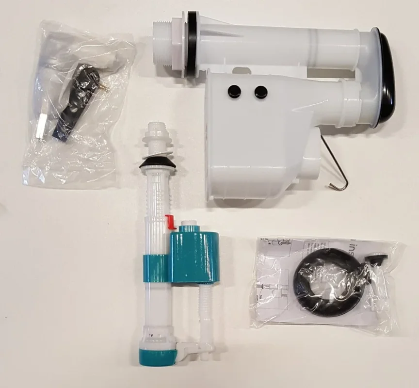 Objednat Nyní Aqualine Splachovací Mechanismus S Keramickou Páčkou, Spodní Napouštění 1/2", Chrom