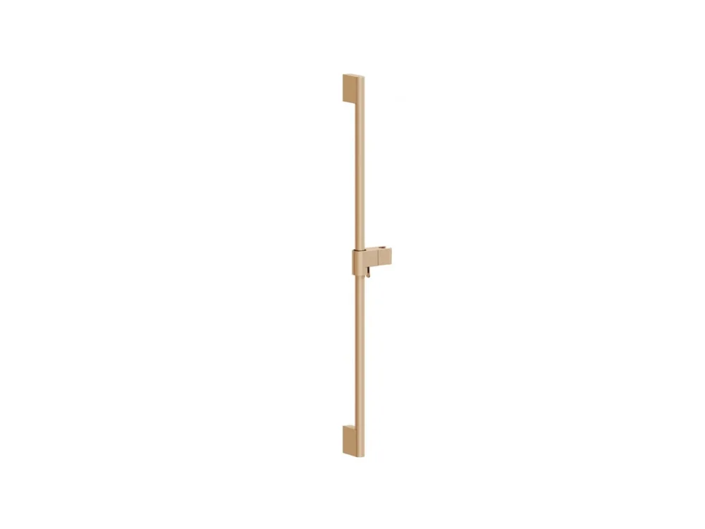 Doprava Zdarma Tyč s posuvným držákem sprchy, 70 cm - 974.60RGB Sprchová tyč s držákem, růžové zlato kartáčované X07P715