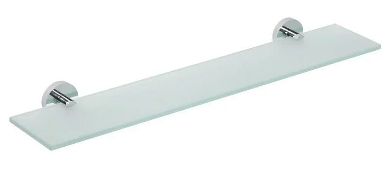 Bezpečná Platba Sapho X-round E Skleněná Polička 600mm, Chrom