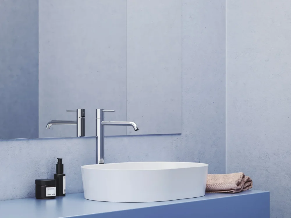 Umyvadlová stojánková baterie Espirit BeCool ES 015.01 - ES 015.01CR Umyvadlová stojánková baterie BeCool 340 mm bez výpusti, chrom X070404 Sezónní Sleva