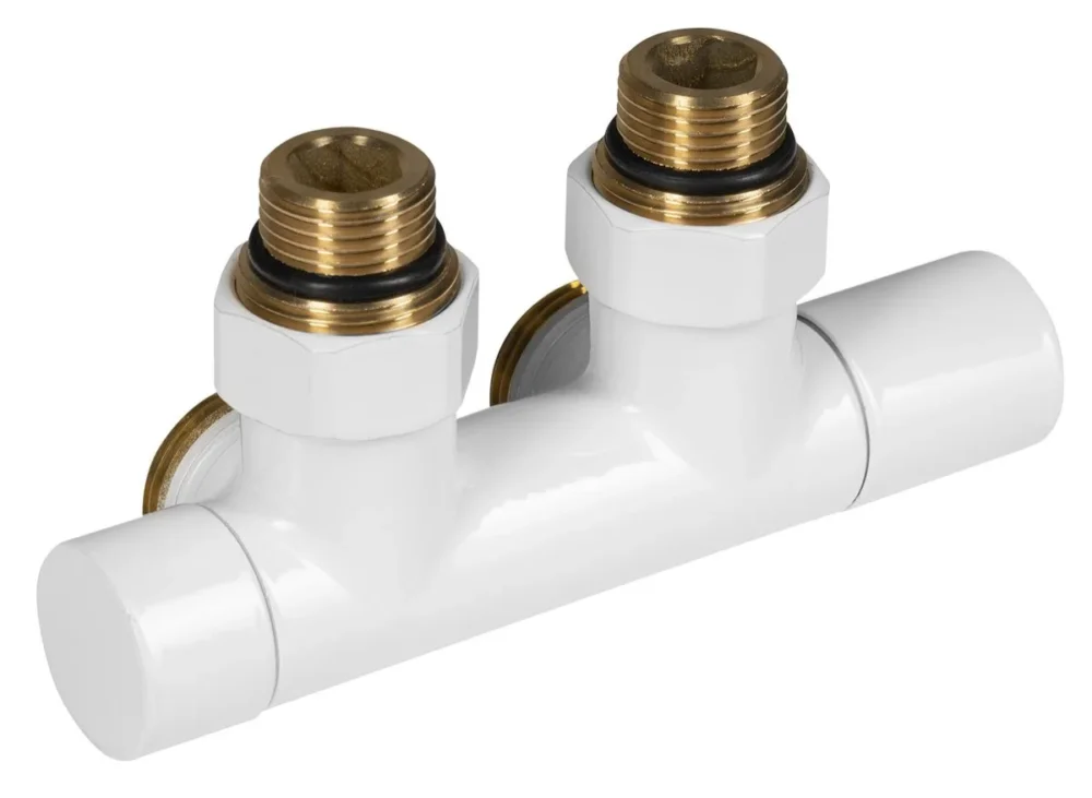 Aqualine R-start Připojovací Sada Ventilů Pro Středové Připojení, Bílá Nejlepší Cena