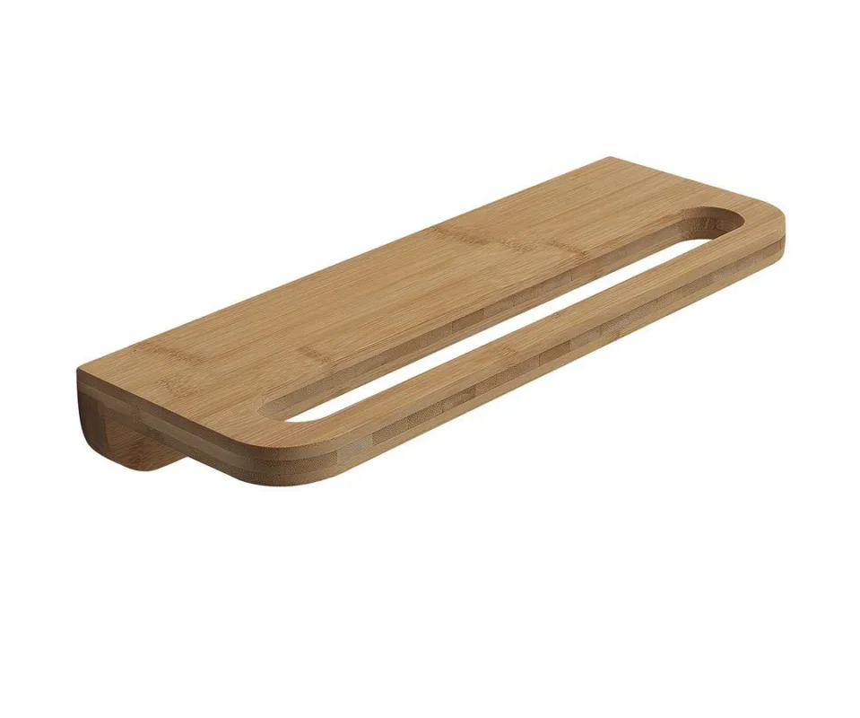 Gedy Himalaya Police S Držákem Ručníků 400x145mm, Bambus Speciální Cena