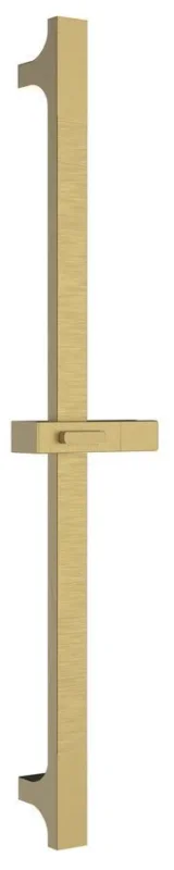 Sapho Sprchová Tyč, Posuvný Držák, Hranatá, 680mm, Abs/zlato Mat Jen Po Omezenou Doba