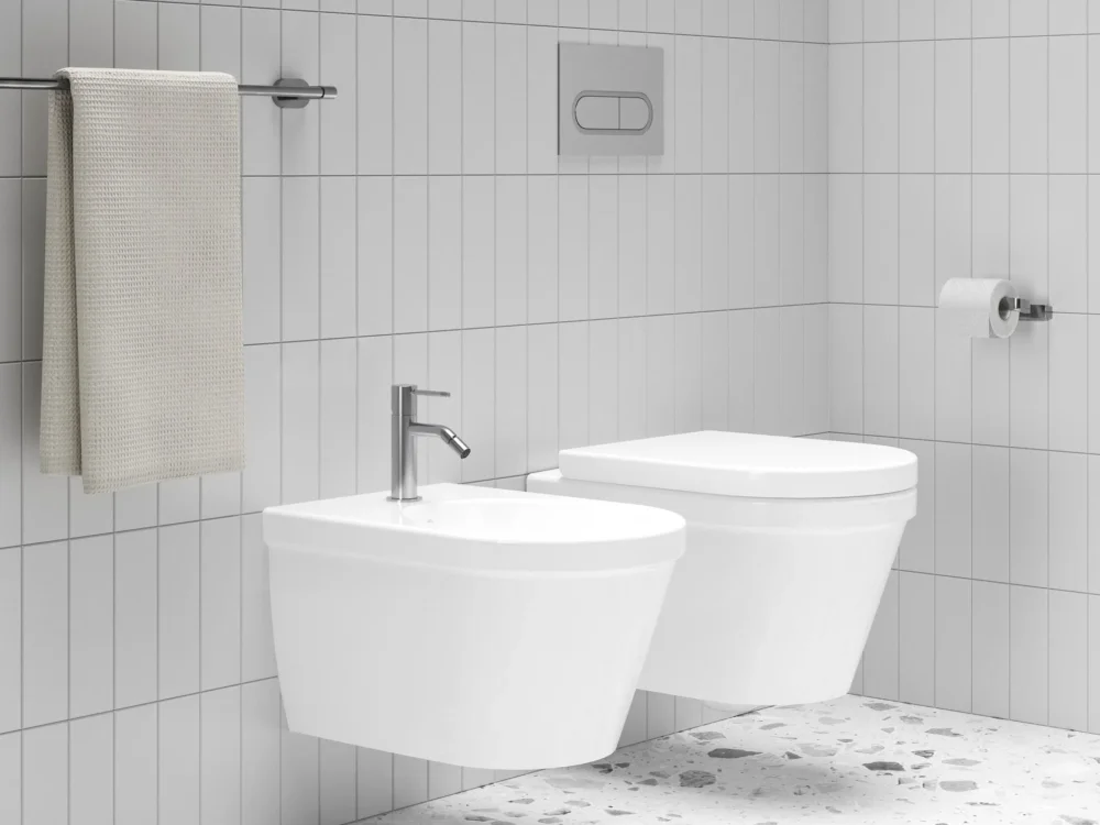 Nejlepší Cena Bidetová stojánková baterie Espirit - ES 056.00CR Bidetová stojánková baterie 154 mm bez výpusti, chrom X070201