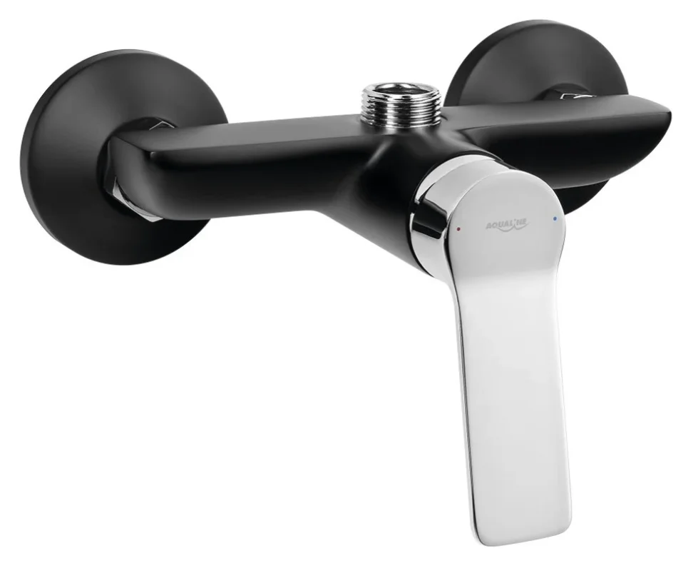 Oblíbený Aqualine Sintra Nástěnná Baterie 3/4", Bez Ramínka, černá Mat/chrom