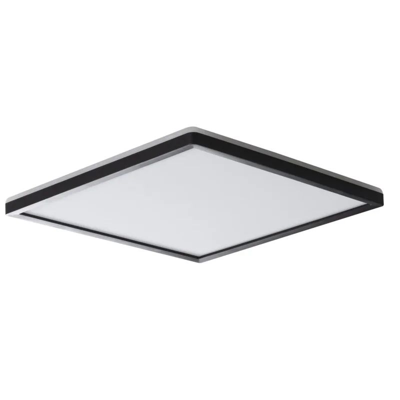 Levný Kanlux Azpo Stropní Led Svítidlo, 420x420mm, 22w, 3000/4000/6000k, Ip54, černá Mat