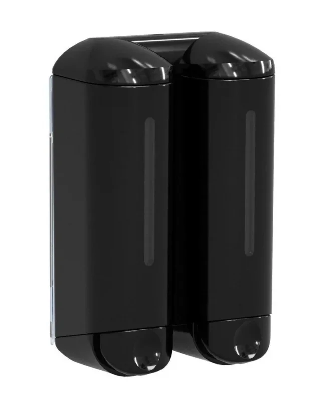 Marplast Shower Medium Dvojitý Dávkovač Tekutého Mýdla, 2x250ml, černá Cenově Výhodný