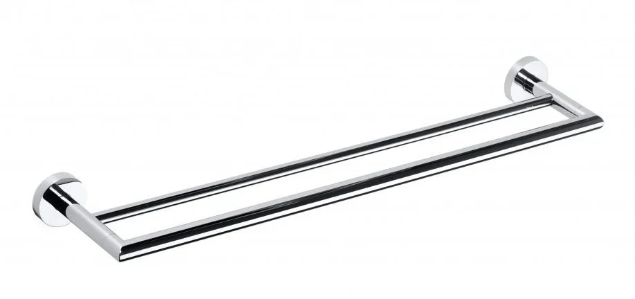 Jen Po Omezenou Doba Sapho X-round Dvojitý Držák Ručníků 600mm, Chrom