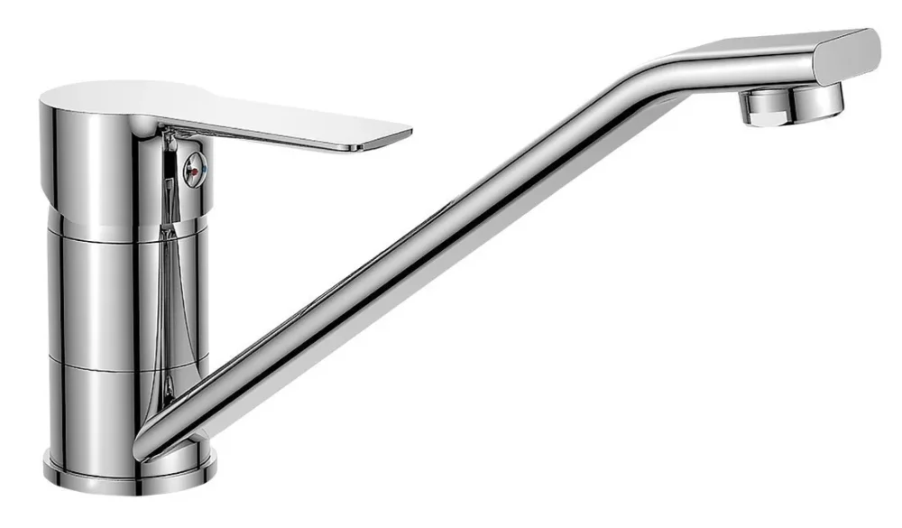 Bruckner Baron Stojánková Dřezová Baterie, 186mm, Otočné Ramínko, Chrom Výhodná Nabídka